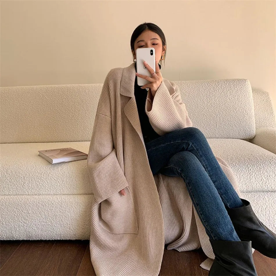 Valenzora – Strickmantel für Damen