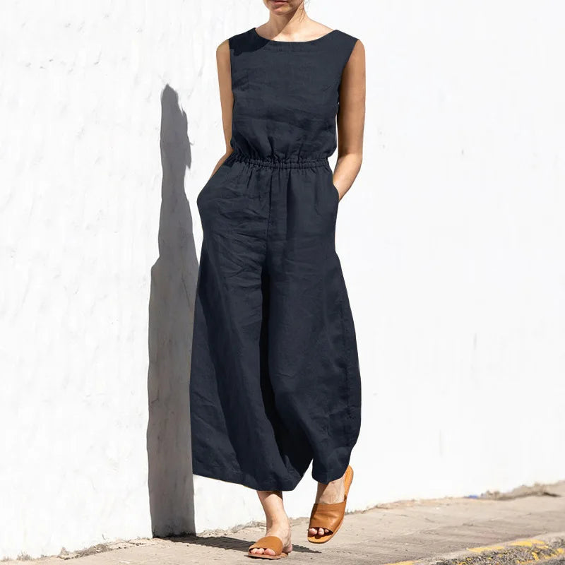 Valenzora | Cotton Linen Overall