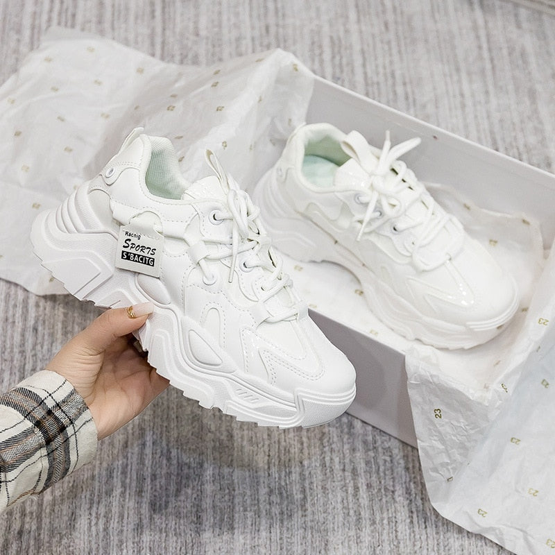 Valenzora – Chunky-Sneaker aus Synthetikleder