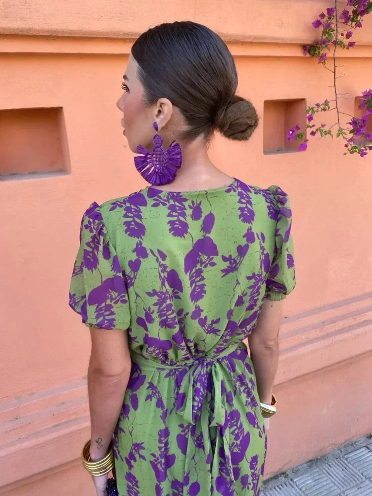 Valenzora | Flower-shaped wrap with narrow straps