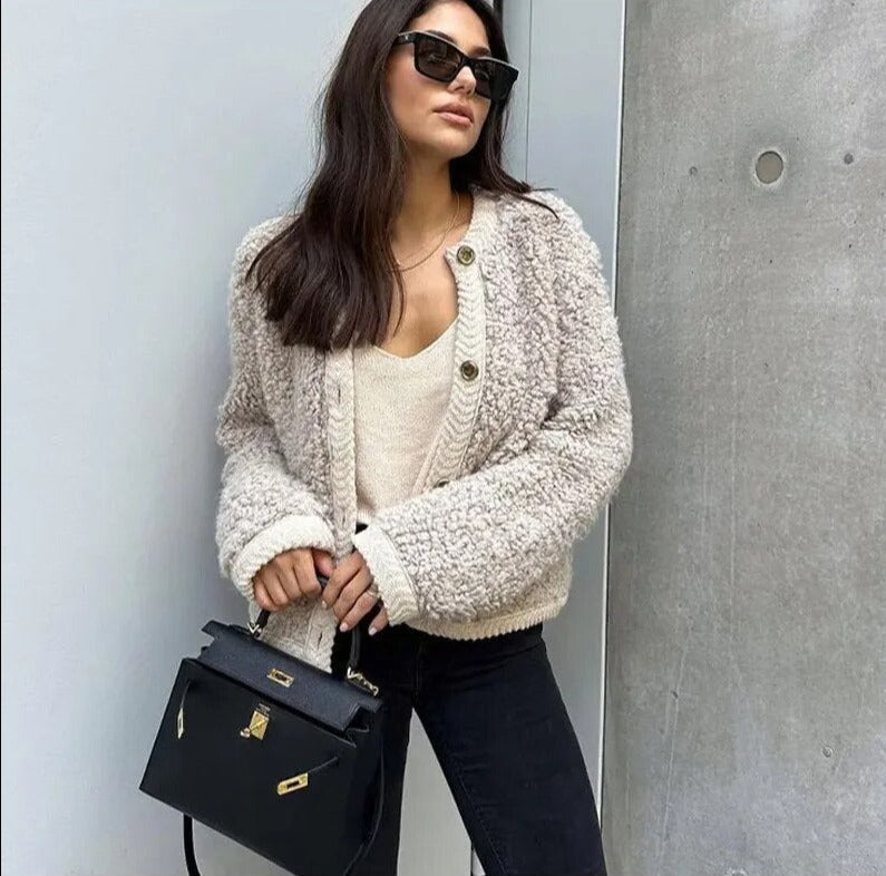 Valenzora | Teddy Cardigan