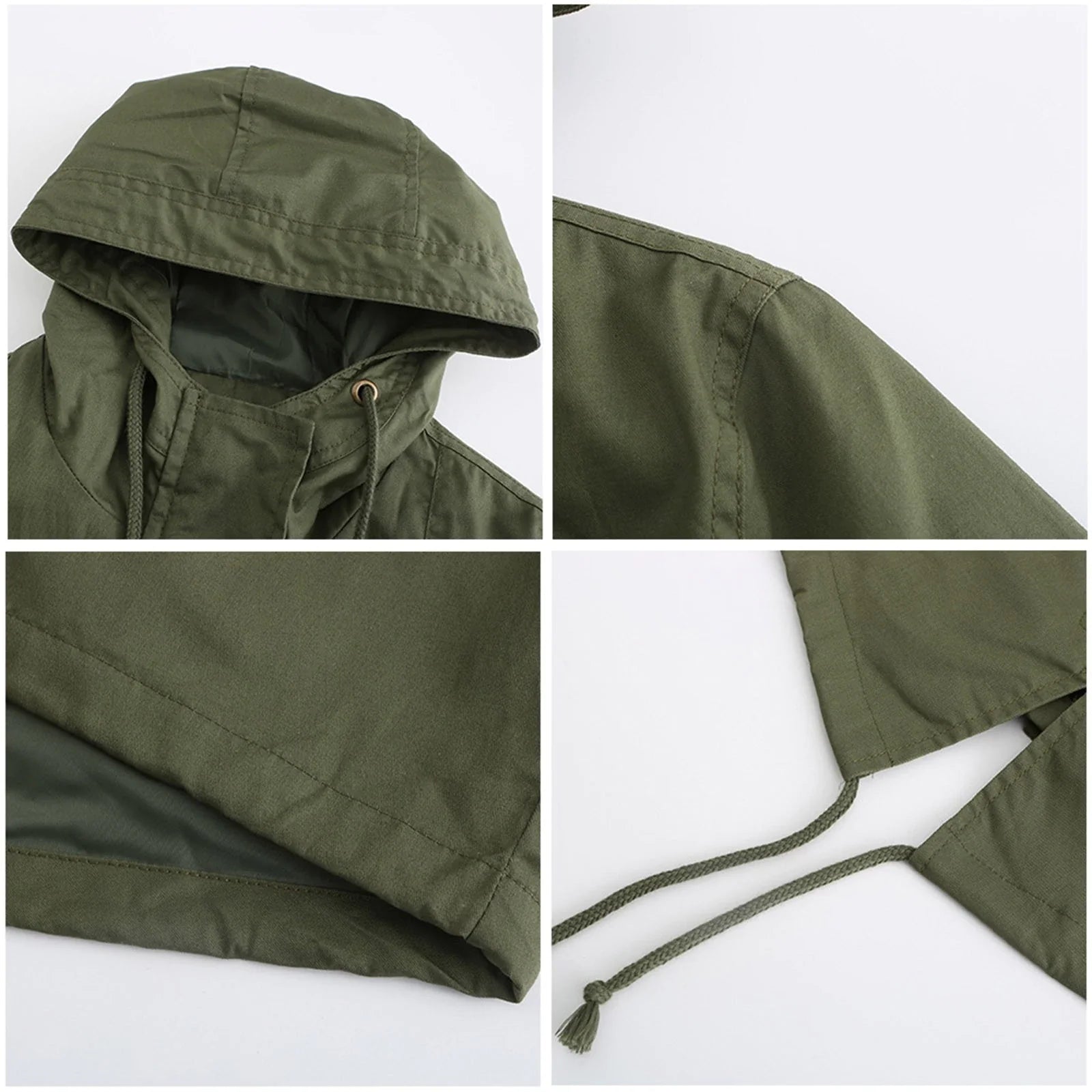 Valenzora Elegante Wasserdichte Outdoor-Regenjacke für Damen | Perfekt für Outdoor-Aktivitäten