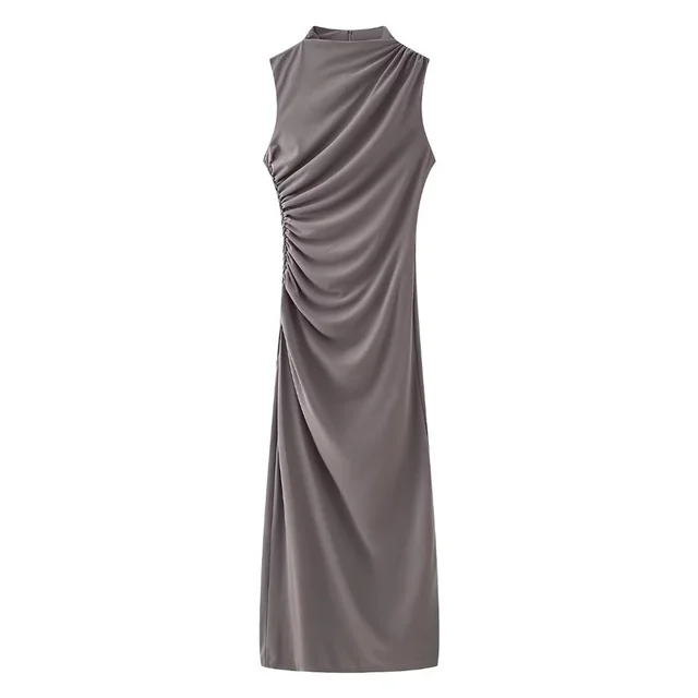 Sleeveless dress - Lycra cotton blend - Summer