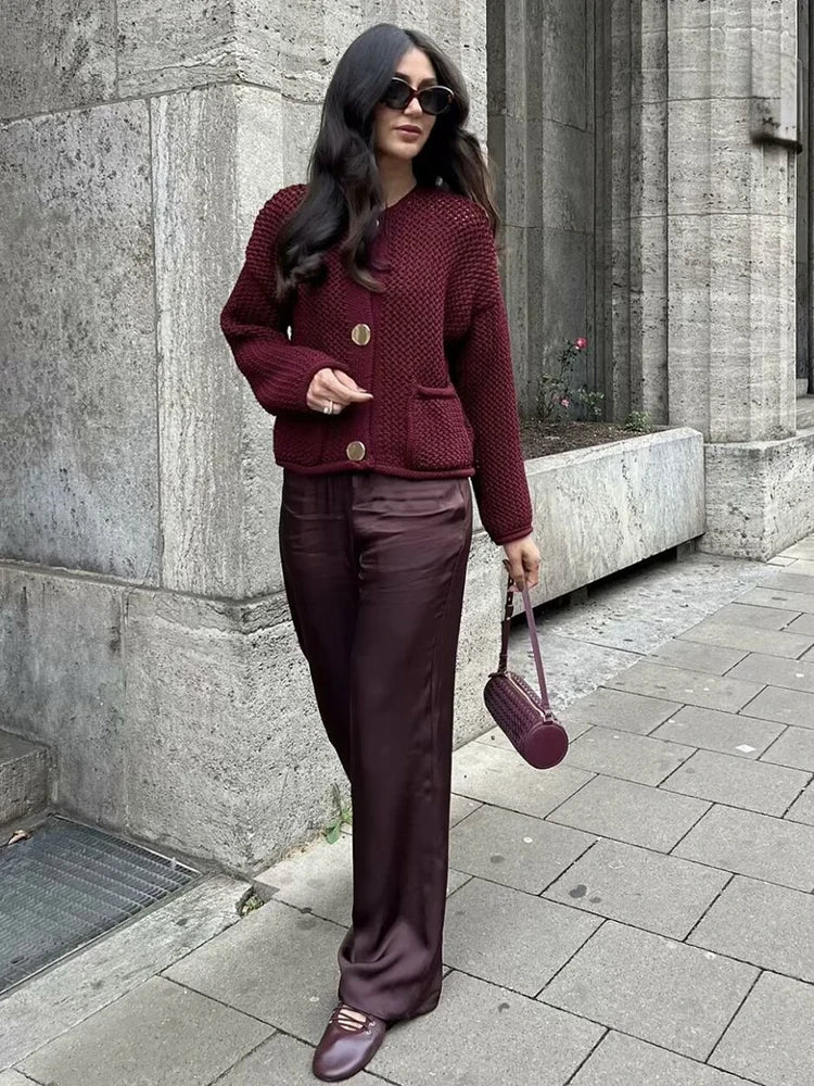 Valenzora | Modische Strickjacke