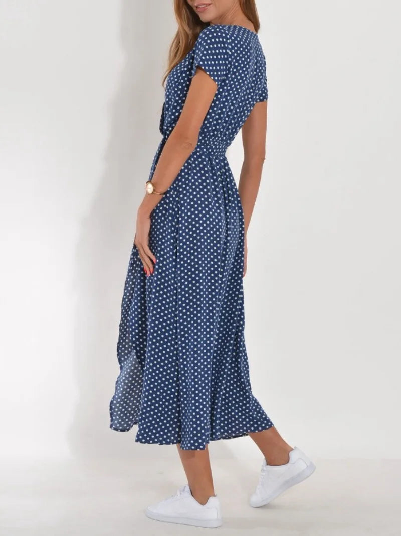 Valenzora | Floral wrap dress