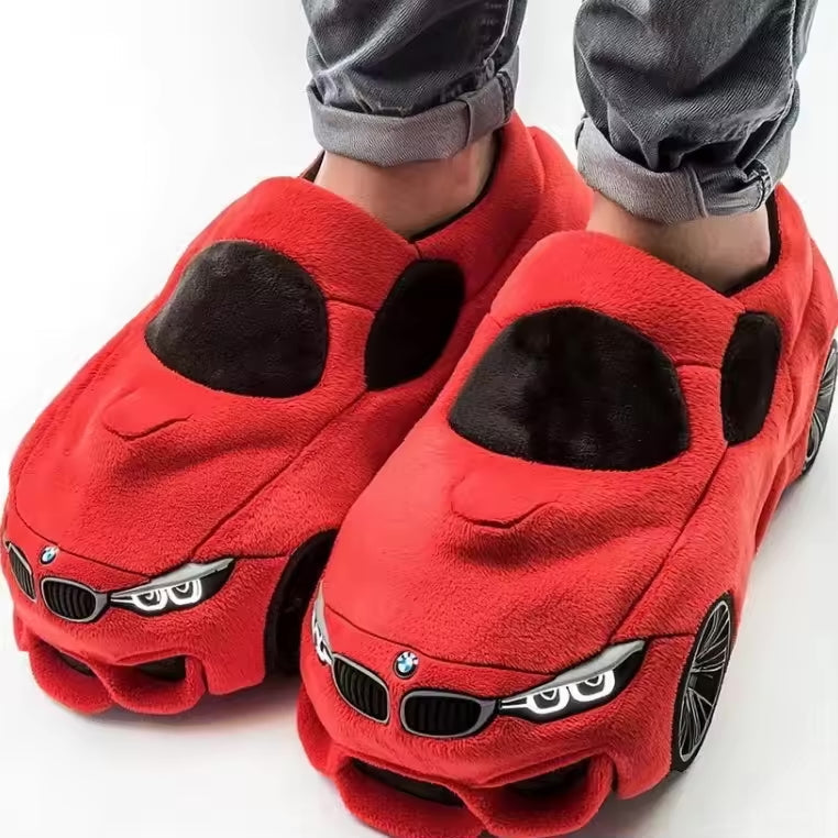 Valenzora | Vom Auto inspiriertes Design von Hausschuhen mit rutschfesten Sohlen für maximalen Komfort