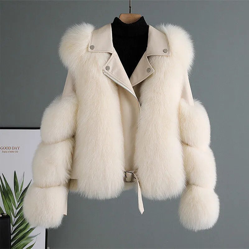 Valenzora™ - Luxuriöse Lederpelzjacke [Letzter Rabatt-Tag]