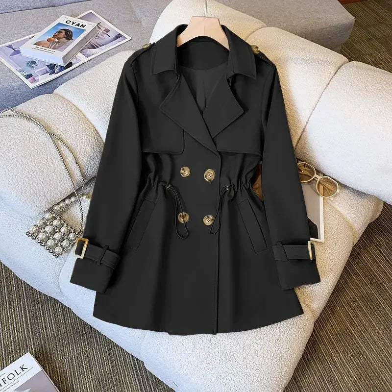 Valenzora | Eleganter, mittellanger Trenchcoat für Damen