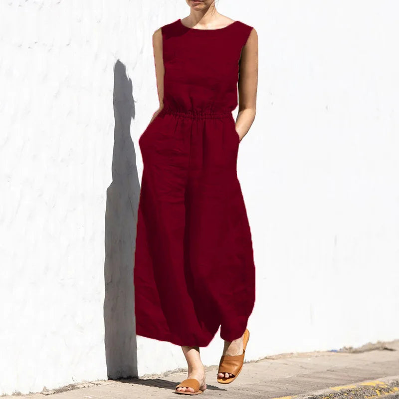 Valenzora | Baumwoll-Leinen-Overall-Design