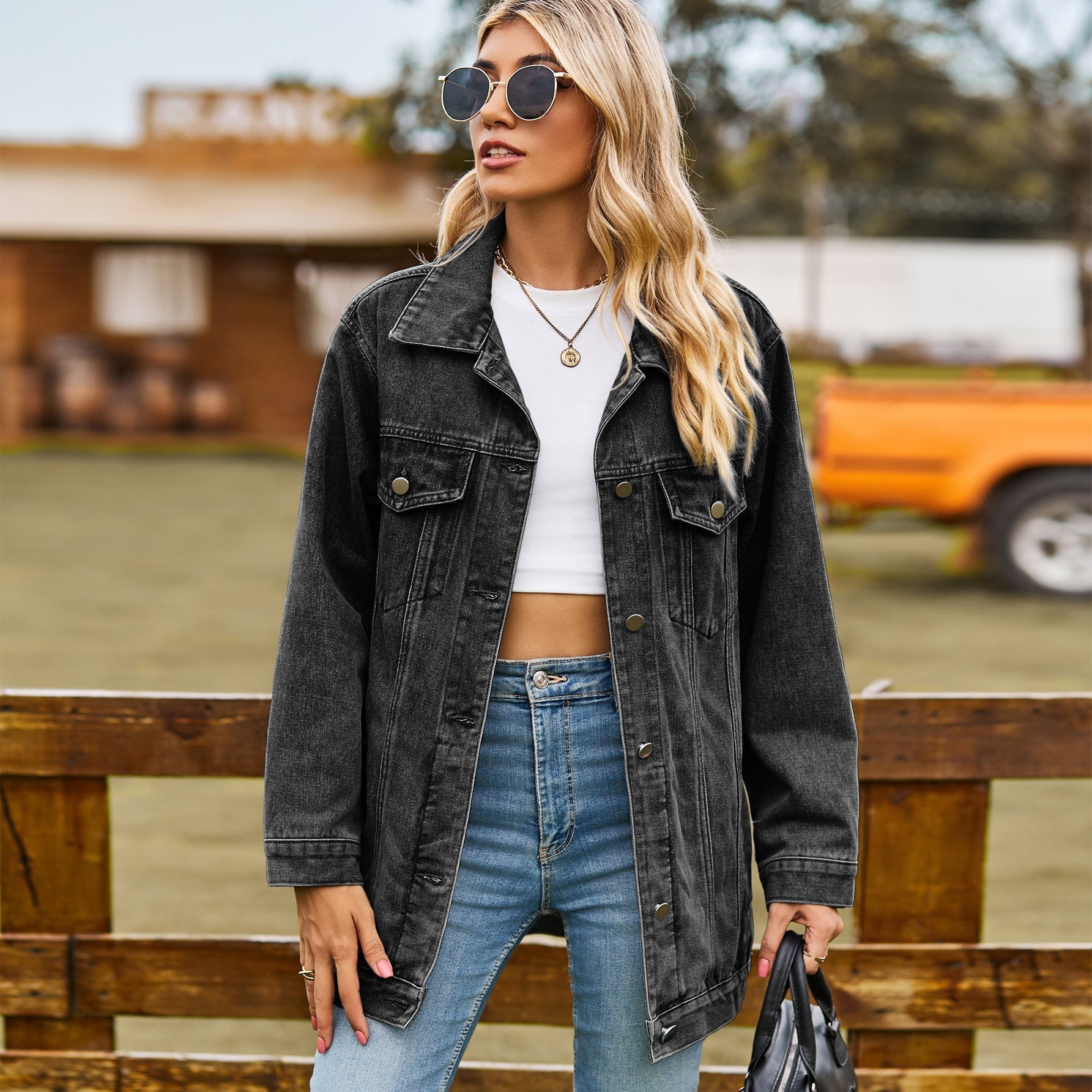 Valenzora Die Vintage-Jeansjacke unter Ihrem Mantel