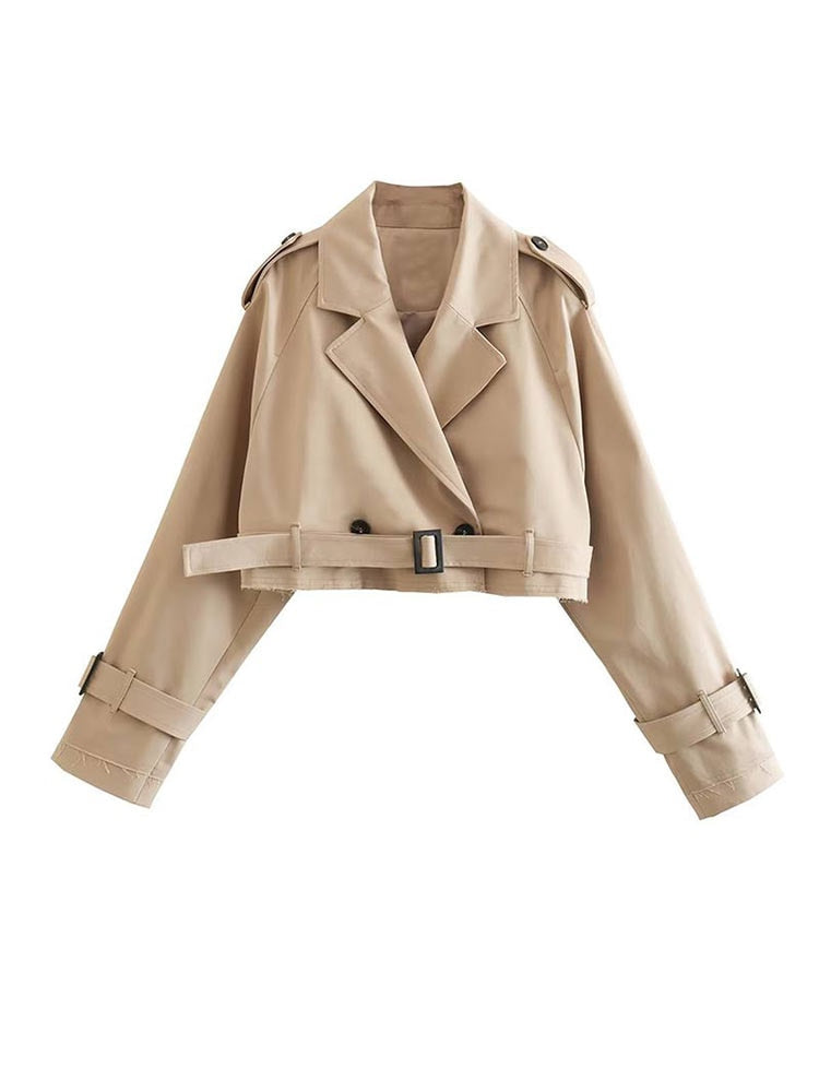 Valenzora | Kurzer Trenchcoat