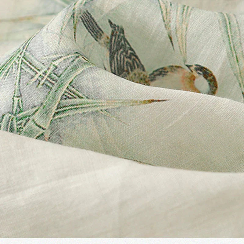 Valenzora - Printed - Cotton and linen - Short sleeves - Summer