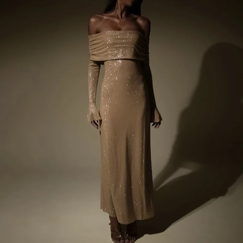 Valenzora | Elegantes Paillettenkleid „Twilight“