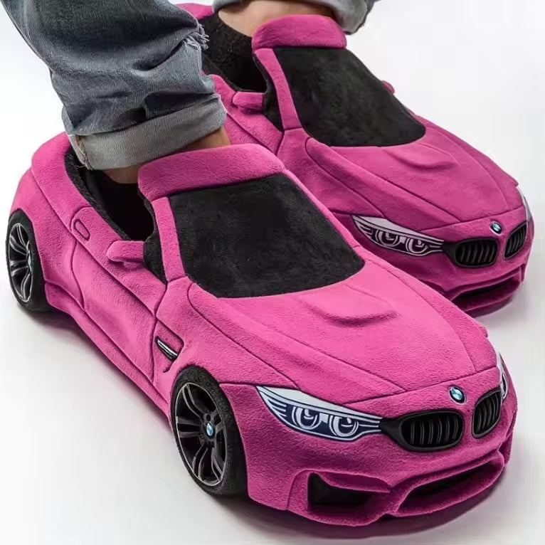 Valenzora | Vom Auto inspiriertes Design von Hausschuhen mit rutschfesten Sohlen für maximalen Komfort
