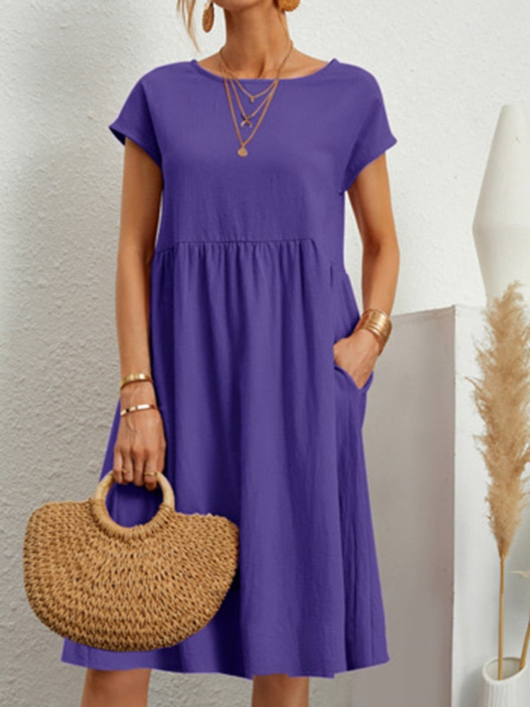Valenzora | Modisches, mittellanges Kleid für Damen