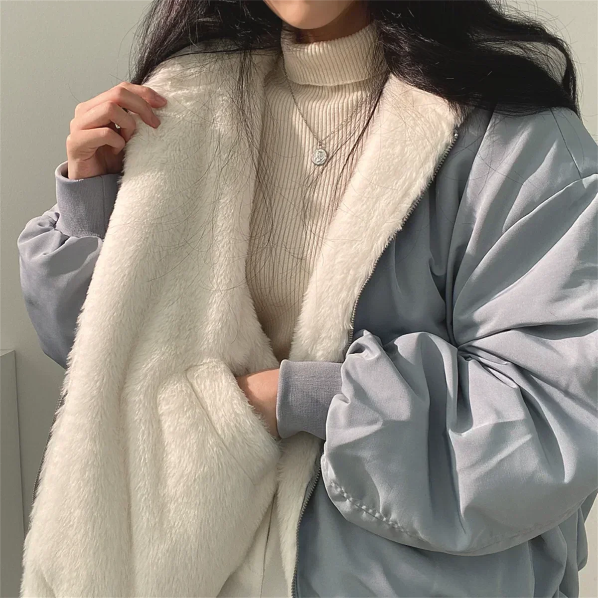 Valenzora | Wendejacke mit Kapuze