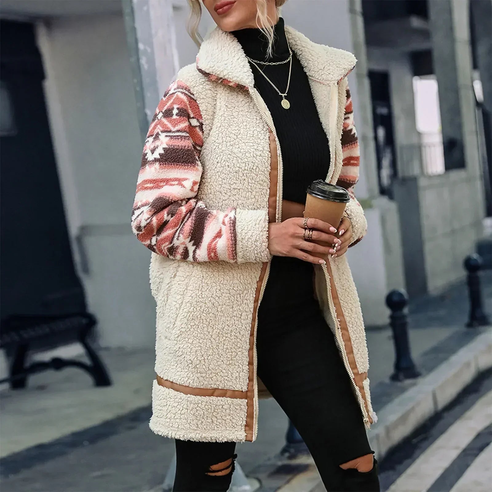 Valenzora - Warm fur coat