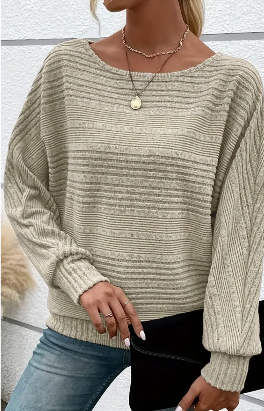 Valenzora | Striped Sweater for Effortless Everyday Style for Women