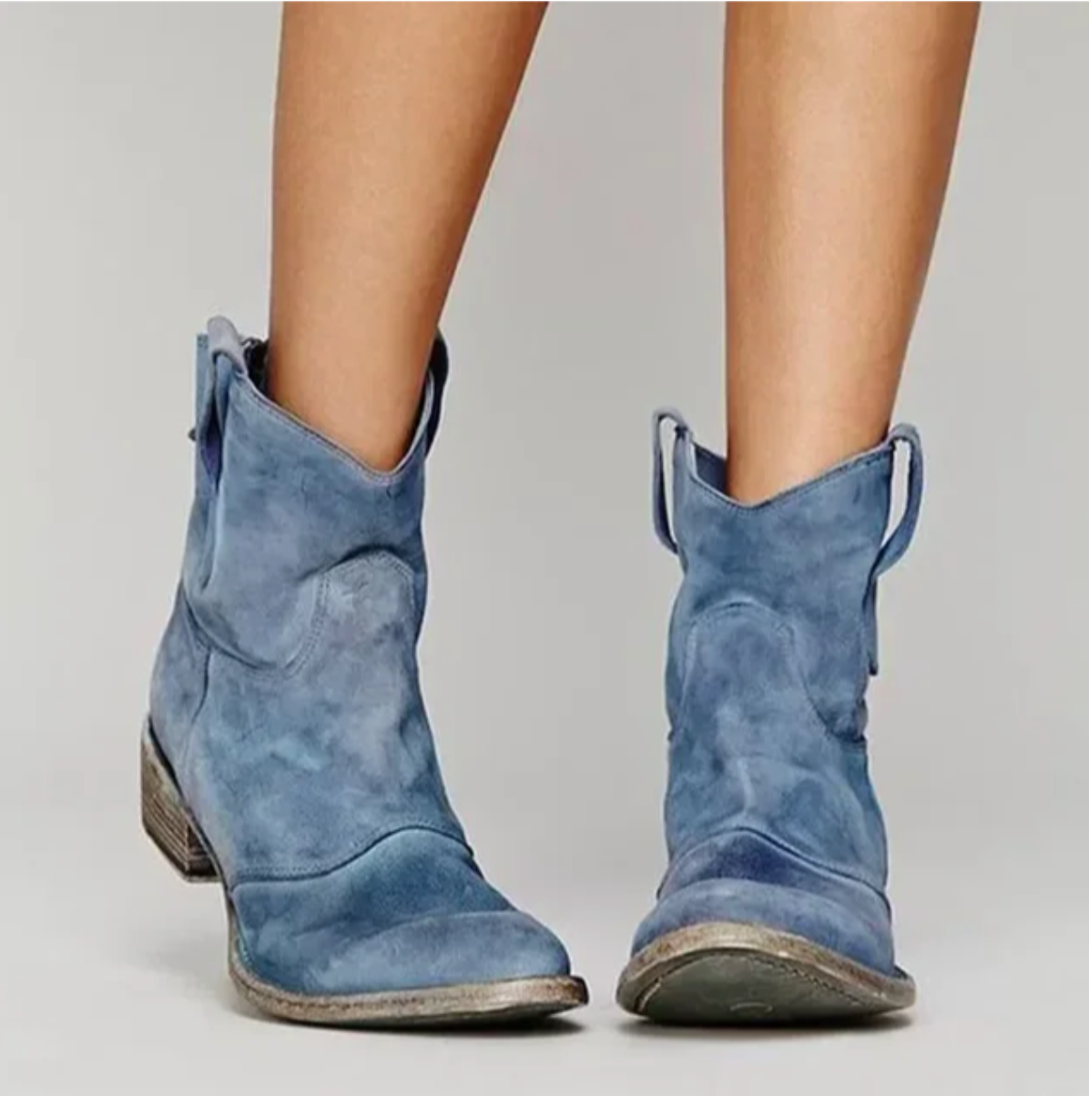 Valenzora | Klassische Westernstiefel aus Wildleder