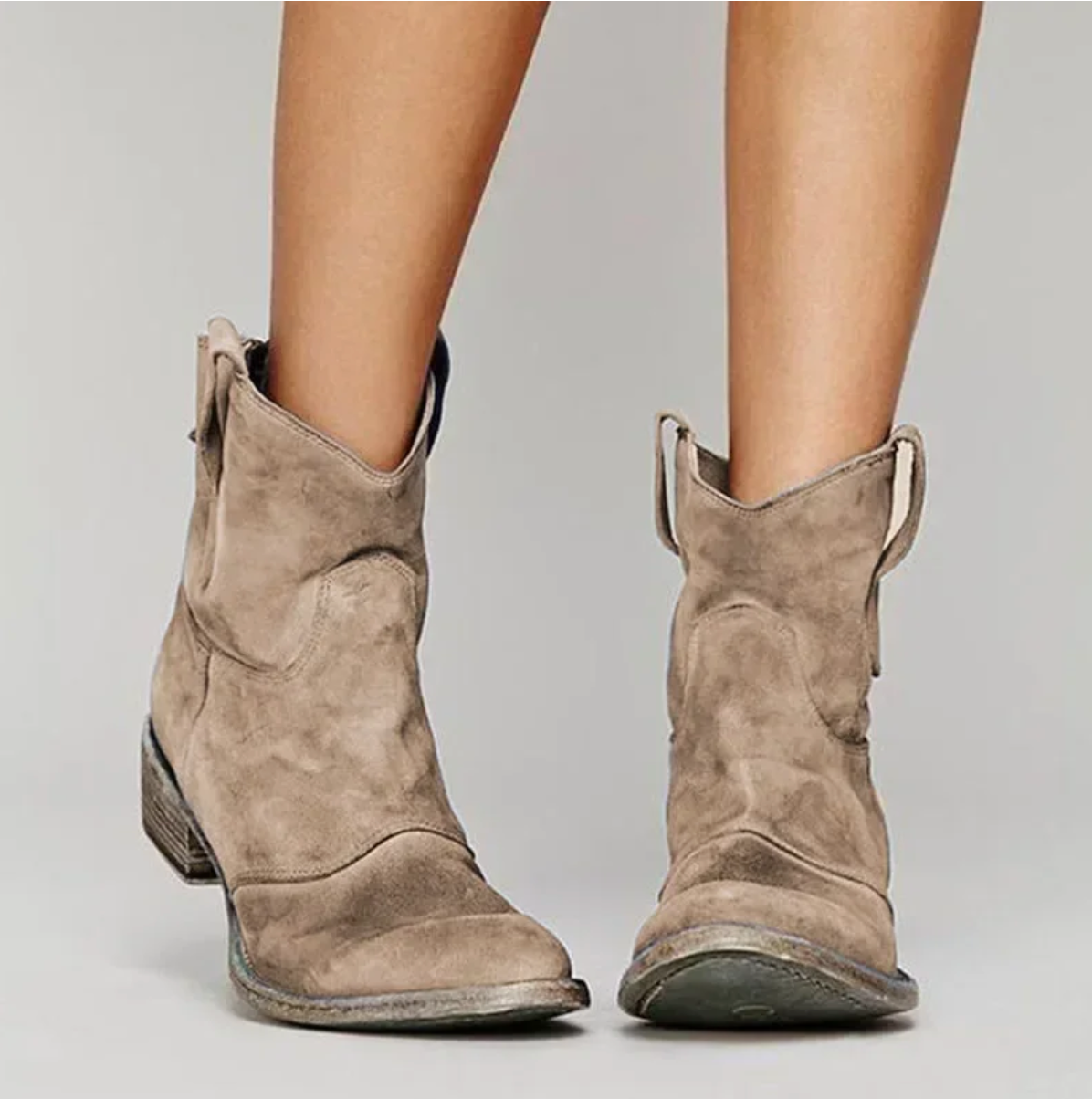 Valenzora | Klassische Westernstiefel aus Wildleder