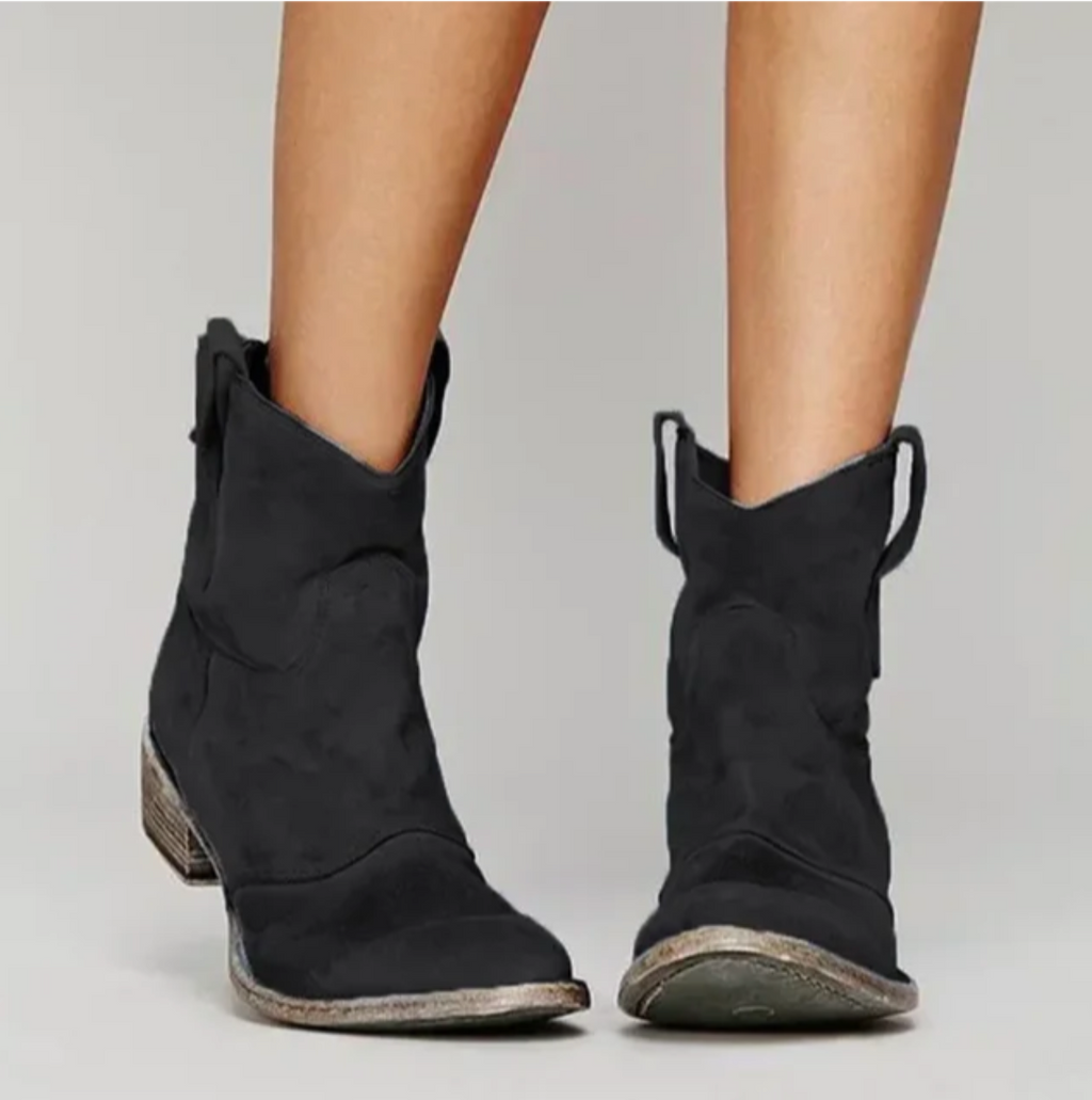 Valenzora | Klassische Westernstiefel aus Wildleder