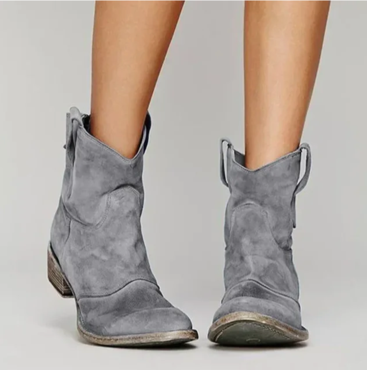 Valenzora | Klassische Westernstiefel aus Wildleder