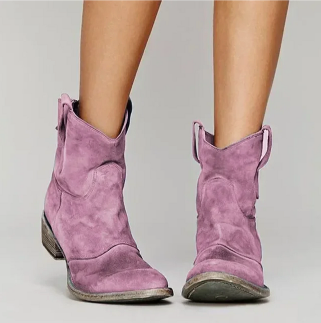 Valenzora | Klassische Westernstiefel aus Wildleder