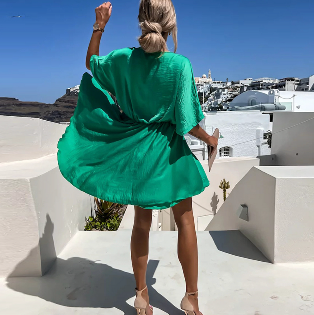 Valenzora | Anmutiges Kleid mit zarten Falten