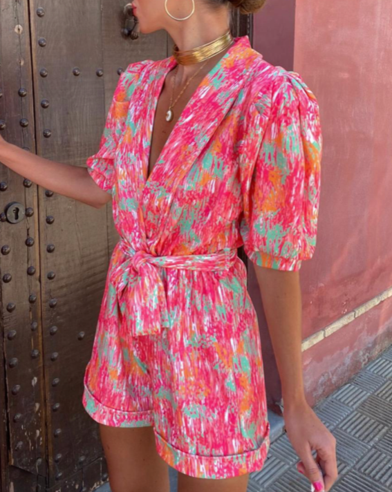 Valenzora | Colourful summer jumpsuit