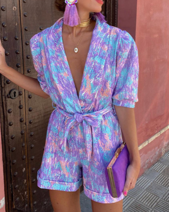 Valenzora | Colourful summer jumpsuit