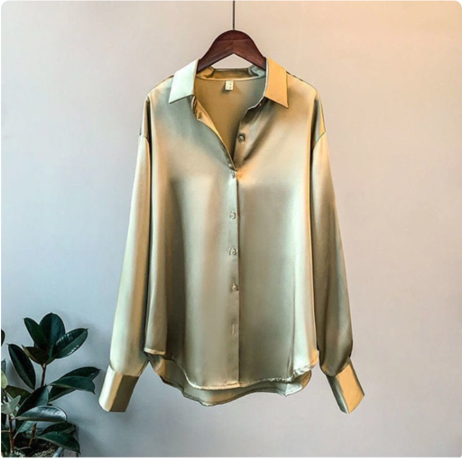 Valenzora | Elegantes Satenshirt