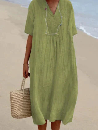 Valenzora | Linen Dress