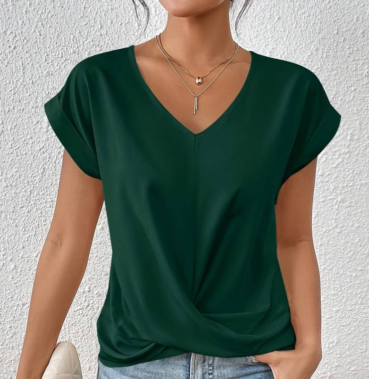 Valenzora | Elegant V-neck top
