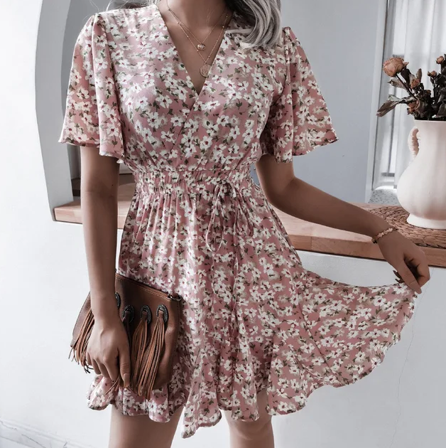 Valenzora | Floral Comfortable Summer Dress