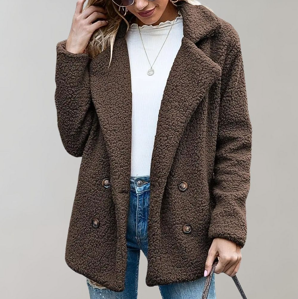 Valenzora | Warme und flauschige Damenjacke
