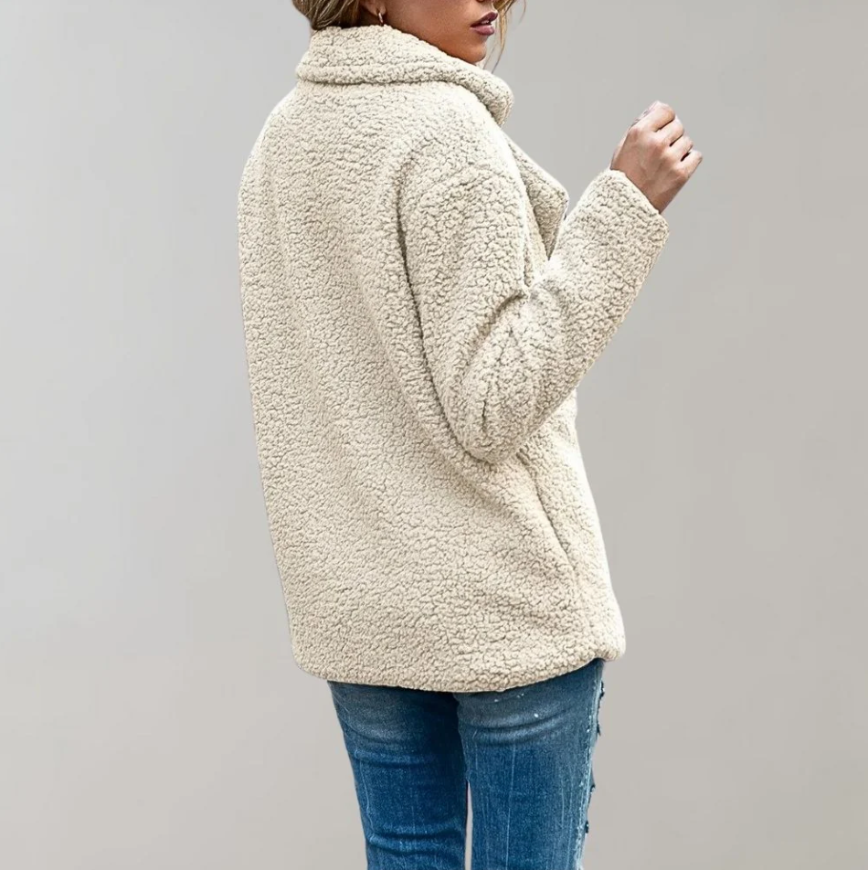 Valenzora | Warme und flauschige Damenjacke