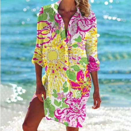 Valenzora | Classic shirt dress