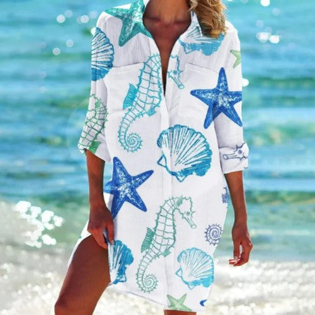 Valenzora | Classic shirt dress
