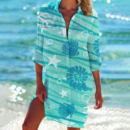 Valenzora | Classic shirt dress