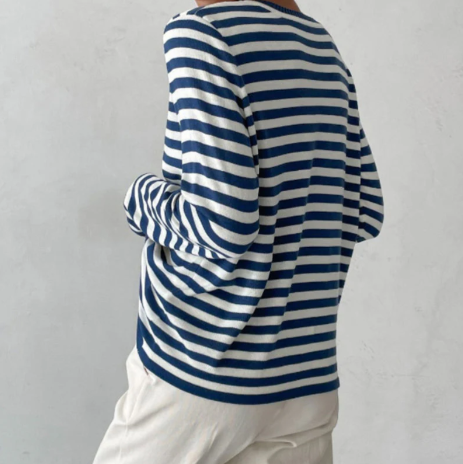 Valenzora | Gestreiftes Langarmshirt
