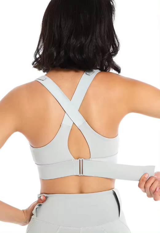 Valenzora | Adjustable zipper sports bra