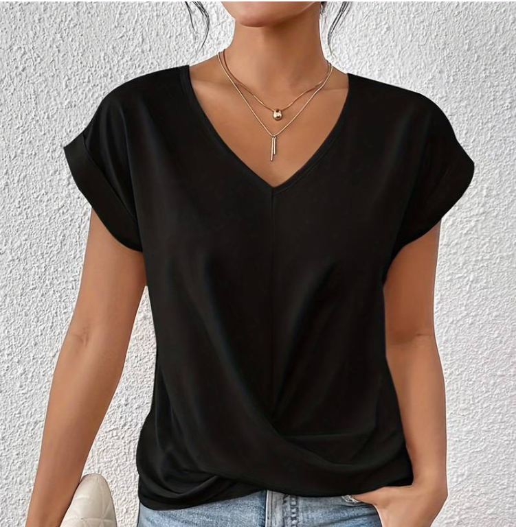 Valenzora | Elegant V-neck top