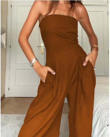 Valenzora | Strapless Jumpsuit