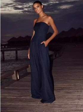 Valenzora | Strapless Jumpsuit
