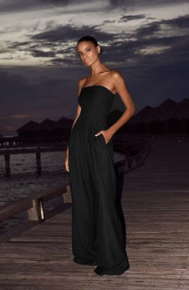 Valenzora | Strapless Jumpsuit