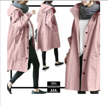 Valenzora | Stylish Waterproof Windbreaker Rain Jacket