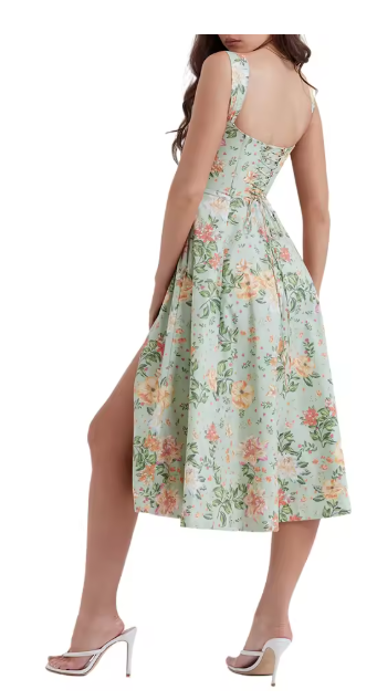 Valenzora | Ärmelloses Korsett-Kleid Sommerkleid