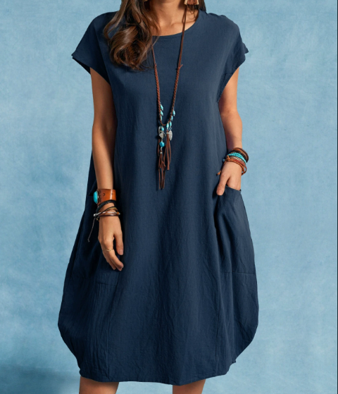 Valenzora | Comfortable linen dress