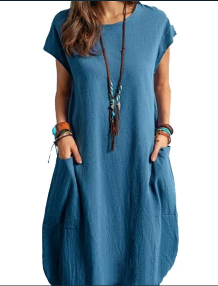 Valenzora | Comfortable linen dress