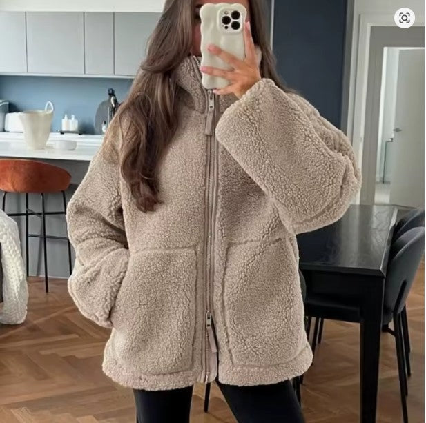 Valenzora - Lambswool jacket for women